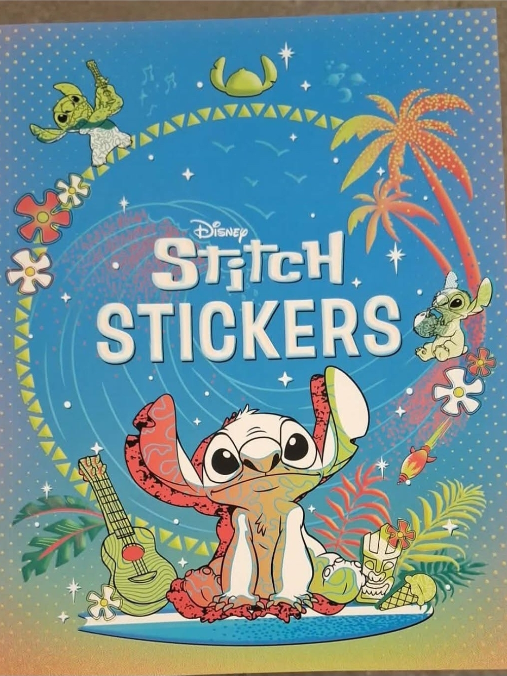 New Disney Stitch Sticker Book